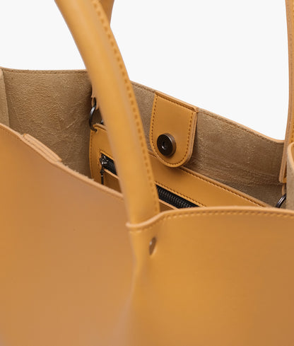 Mustard tote bag